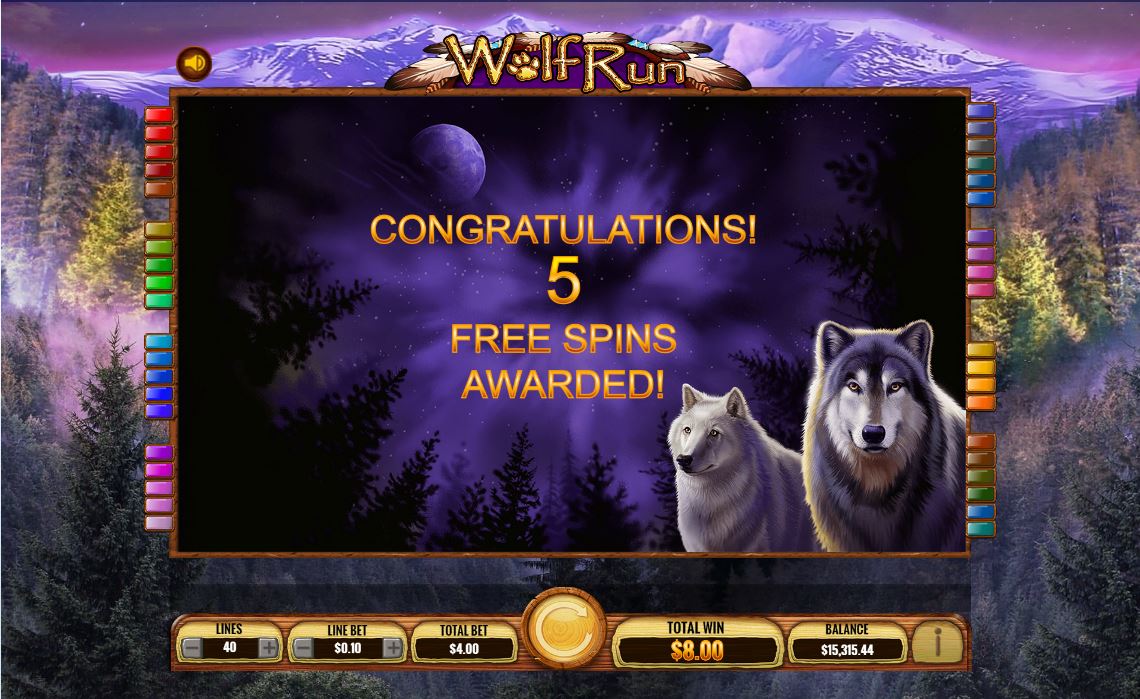 Wolf Run Casino Slot Game Atlantic Lottery
